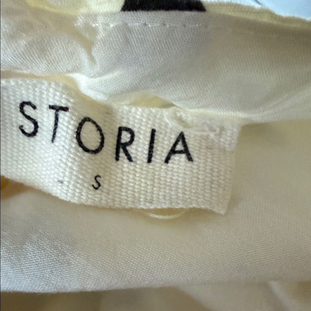 Storia Cream Sundress with Black Polka Dots - Picture 7 of 9